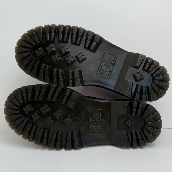 Dr. Martens Addina Heaven Marc Jacobs Velvet Shoes Cherry Red Mary Janes UK 6 - Picture 14 of 17